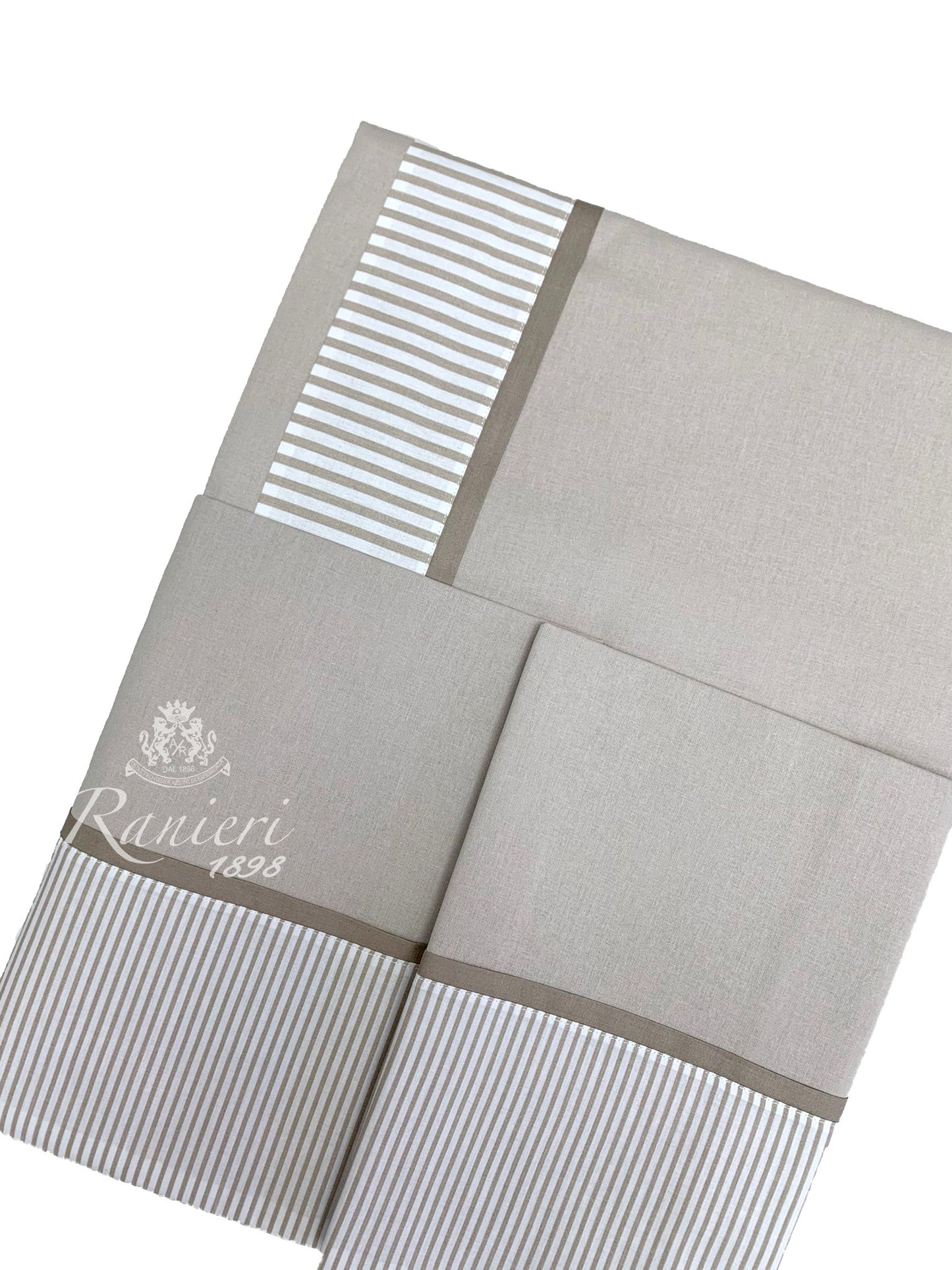 Coppia Lenzuola DUE POSTI Montecarlo in cotone collezione Firenze DUE POSTI