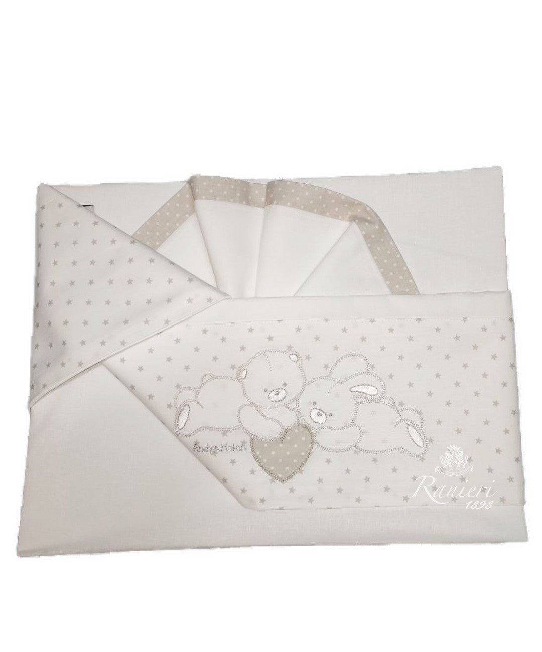 Lenzuolo Culla/Lettino 100% Cotone D64 3/400D64 - Andy Helen