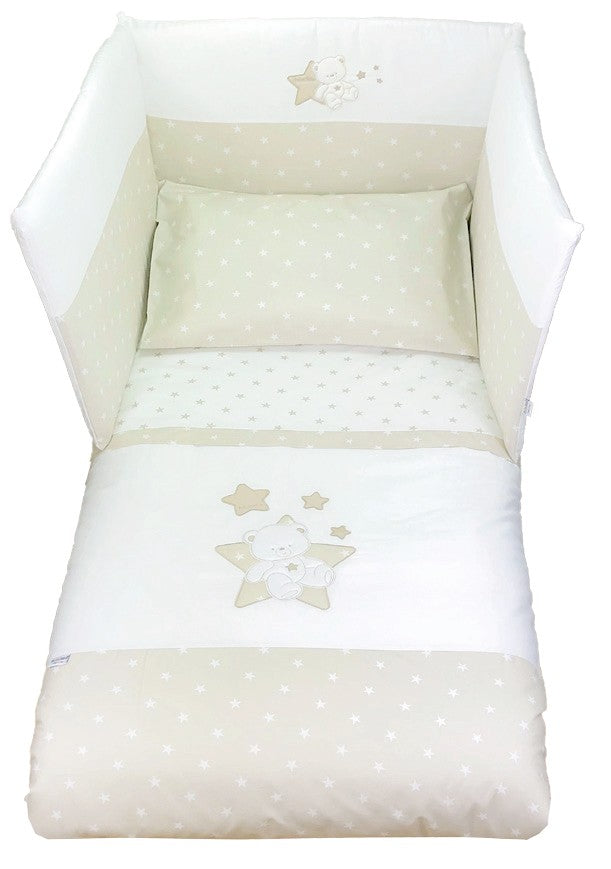 Piumotto trapunta culla/lettino Lettino Estraibile - ART 3/5012Ead50 Andy Helen