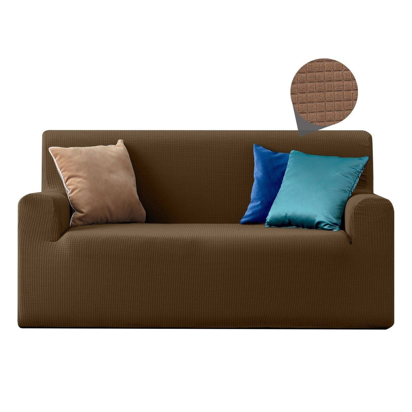 COPRIDIVANO 2 E 3 POSTI CUBE LINEA ORO ELASTICIZZATO