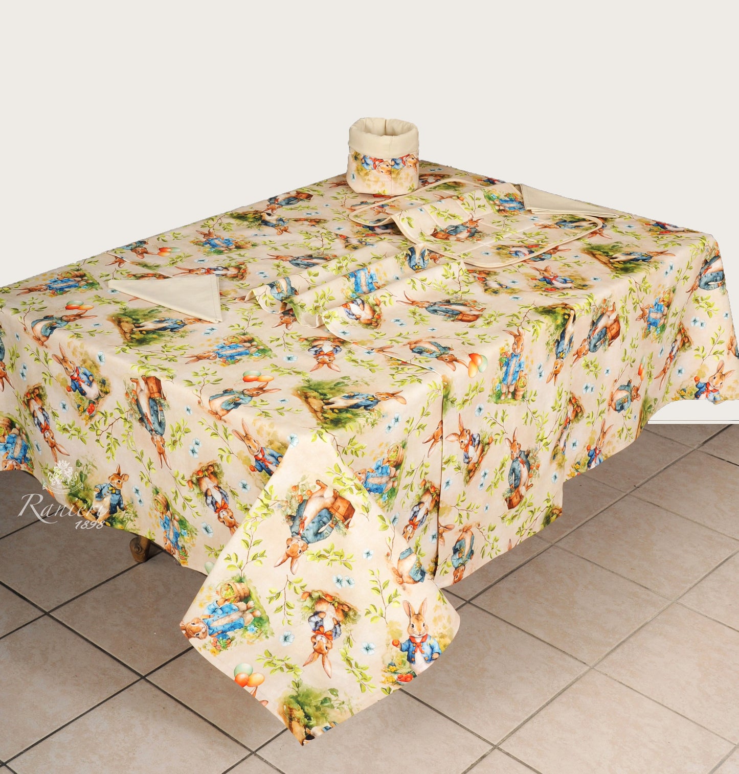 Tovaglia PASQUA X12 art Coniglietto by dreams