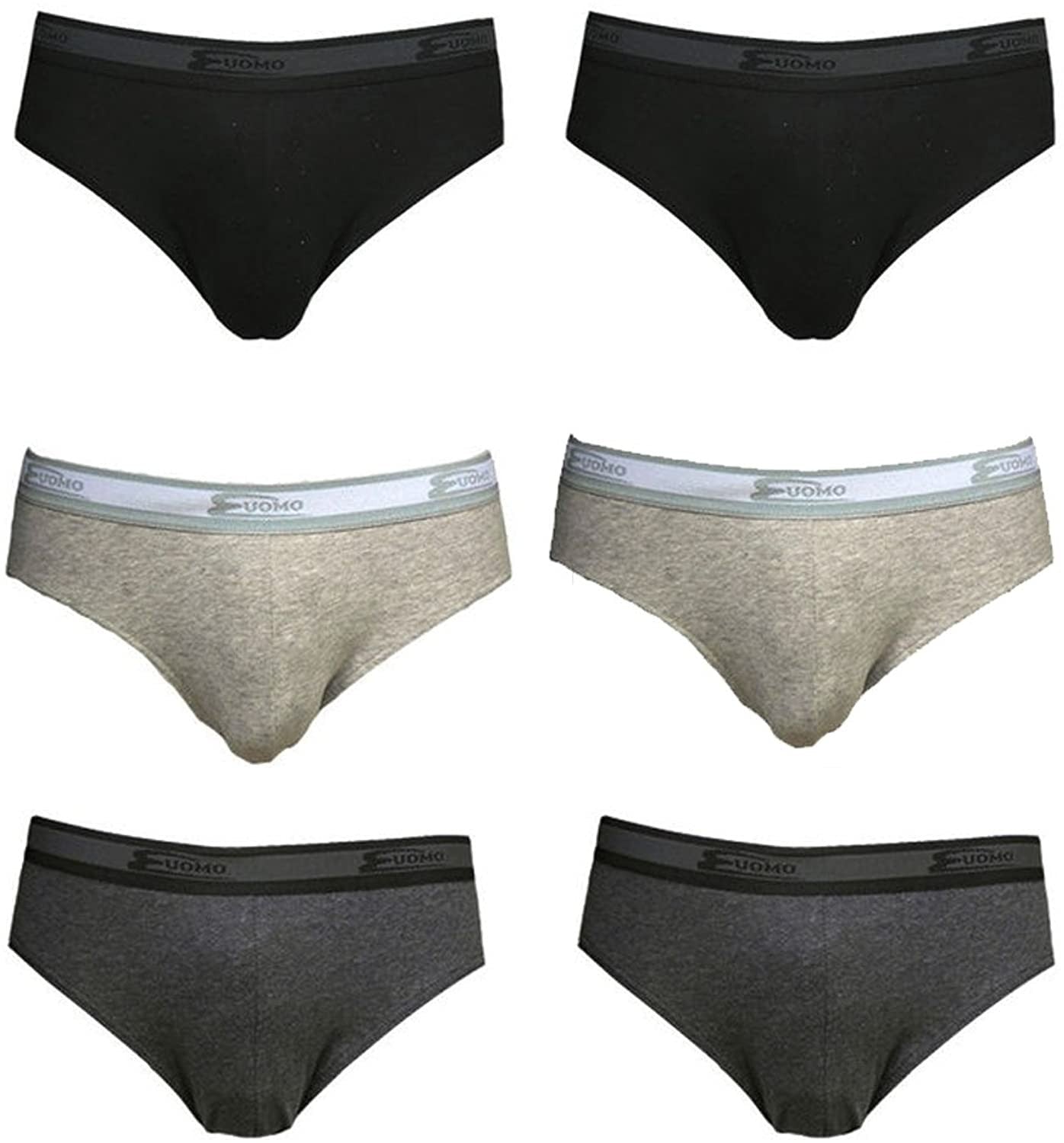 6 pezzi SLIP 2383 E/ESTERNO COTONELLA