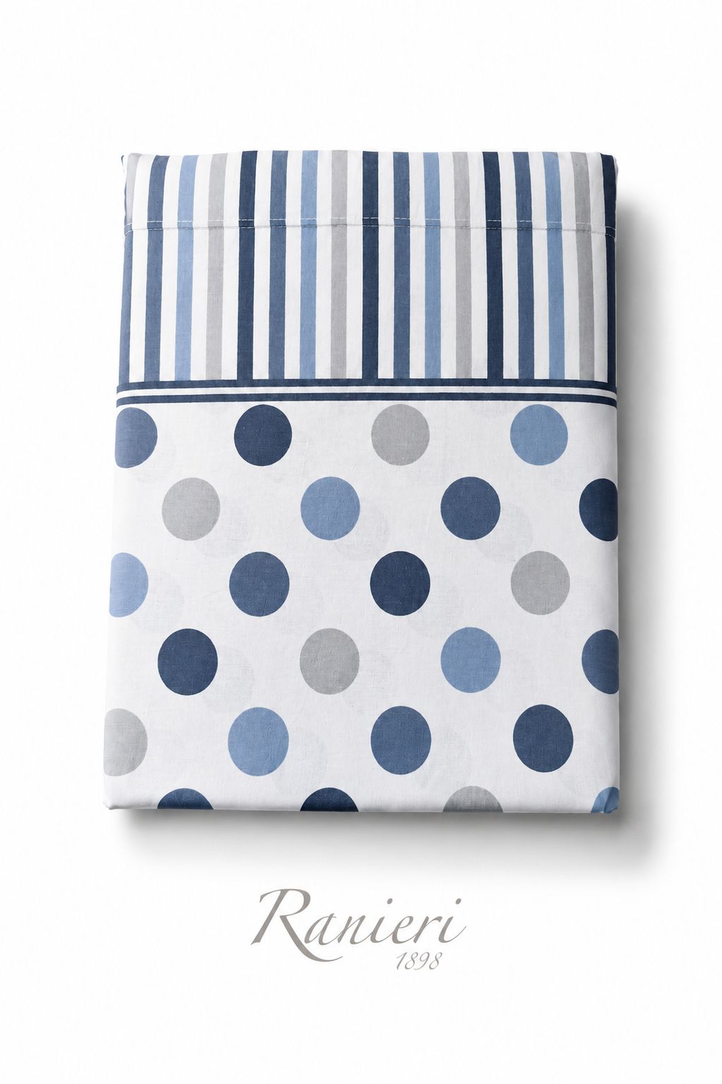 Coppia lenzuola 1 posto cotone art Lola POIS Rebecca Home