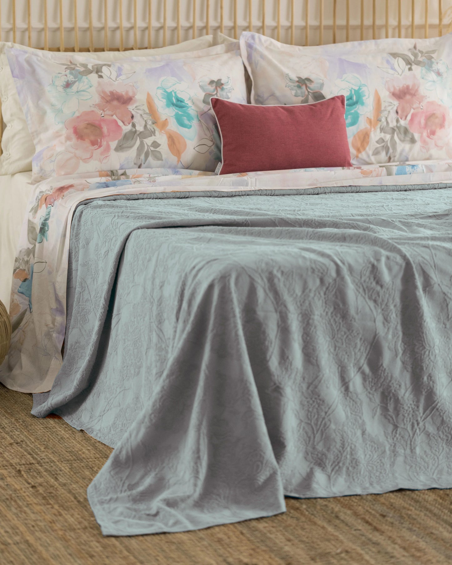 Copriletto 2 posti In Cotone CLECLE' RIVIERA