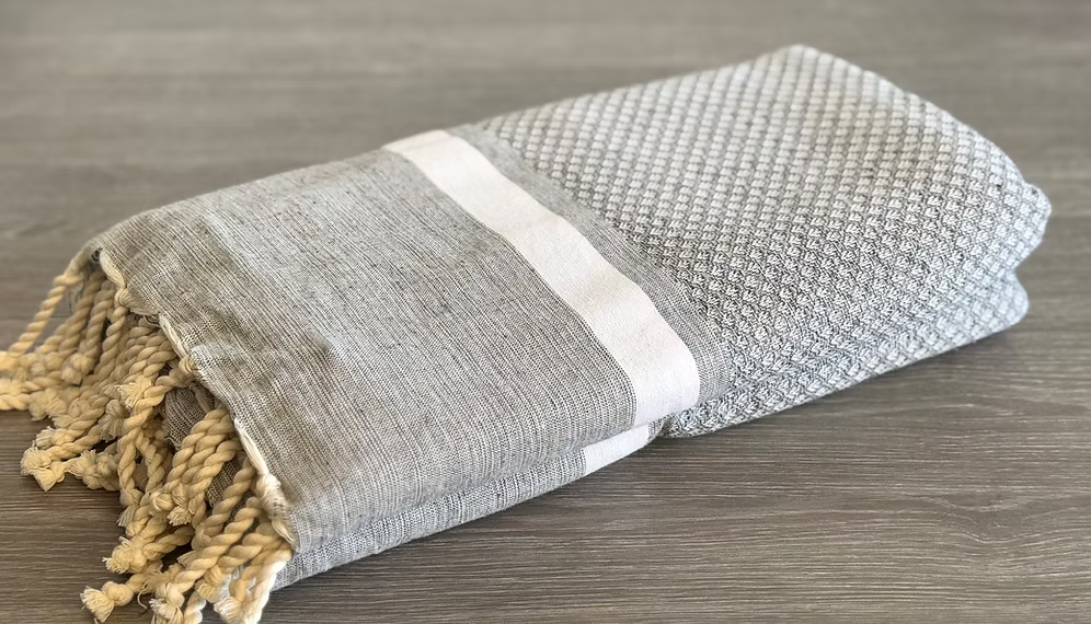 Telo Mare Fouta JPDL 200x300 cm - Maxi Telo per Coppia e Famiglia