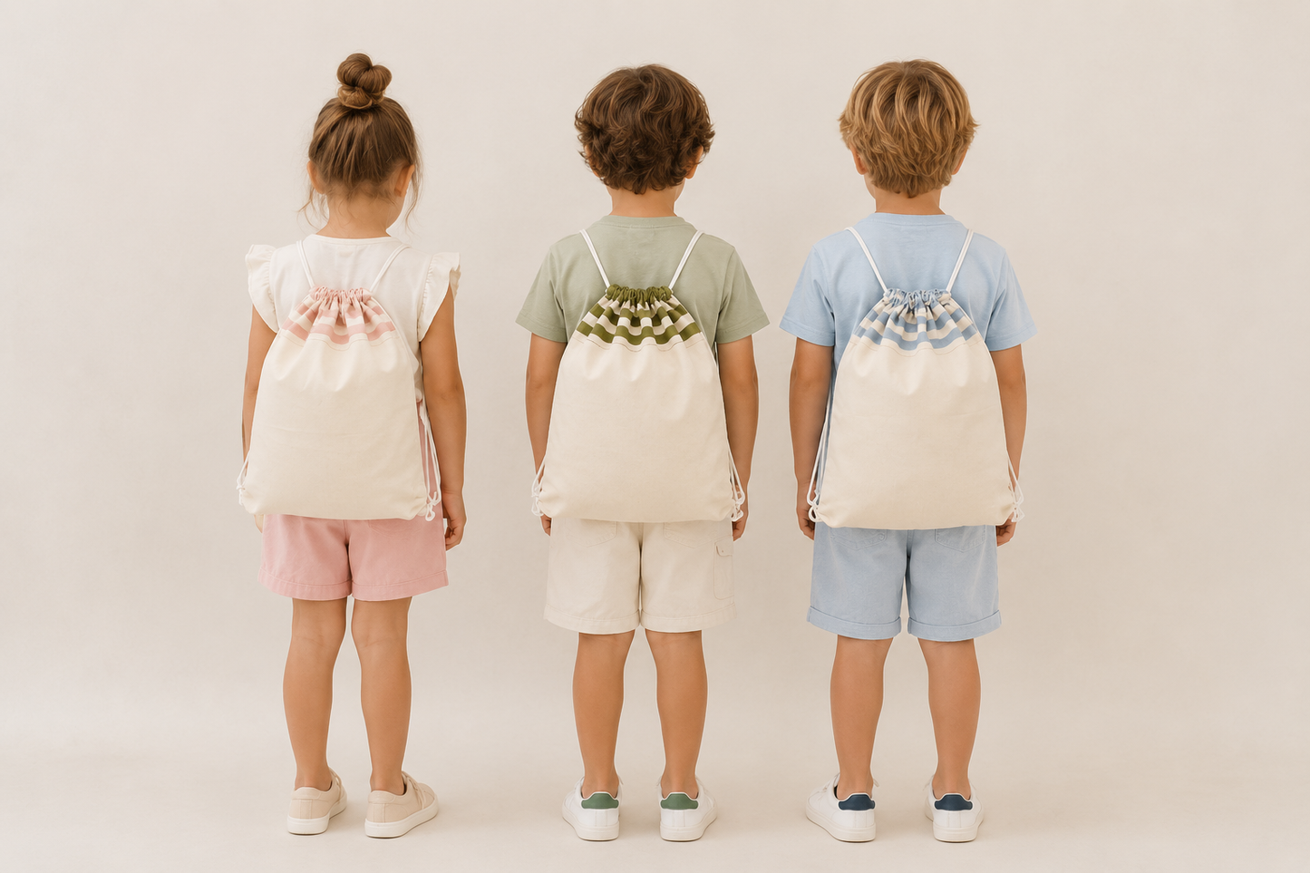 Sacca Sartoriale Bambino Personalizzabile con Nome – Tessuti d’Amore