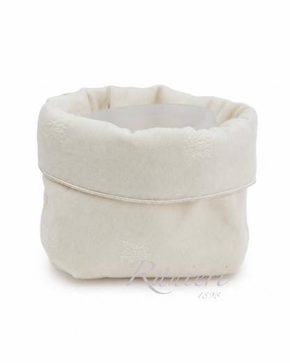 Portapane in Cotone e Lino Fantasia – Tessuti d’Amore