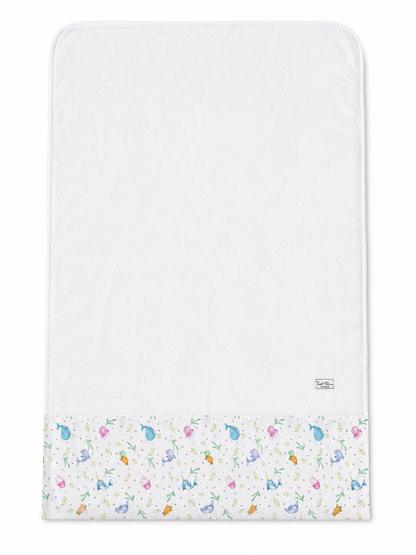 Telo Mare / Telo Bagno Bambino Tessuti d’Amore con Fascia Fantasia Fondo Marino Personalizzabile – 115x80 cm