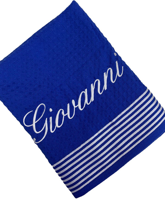 Telo mare Furore personalizzabile in nido d'ape