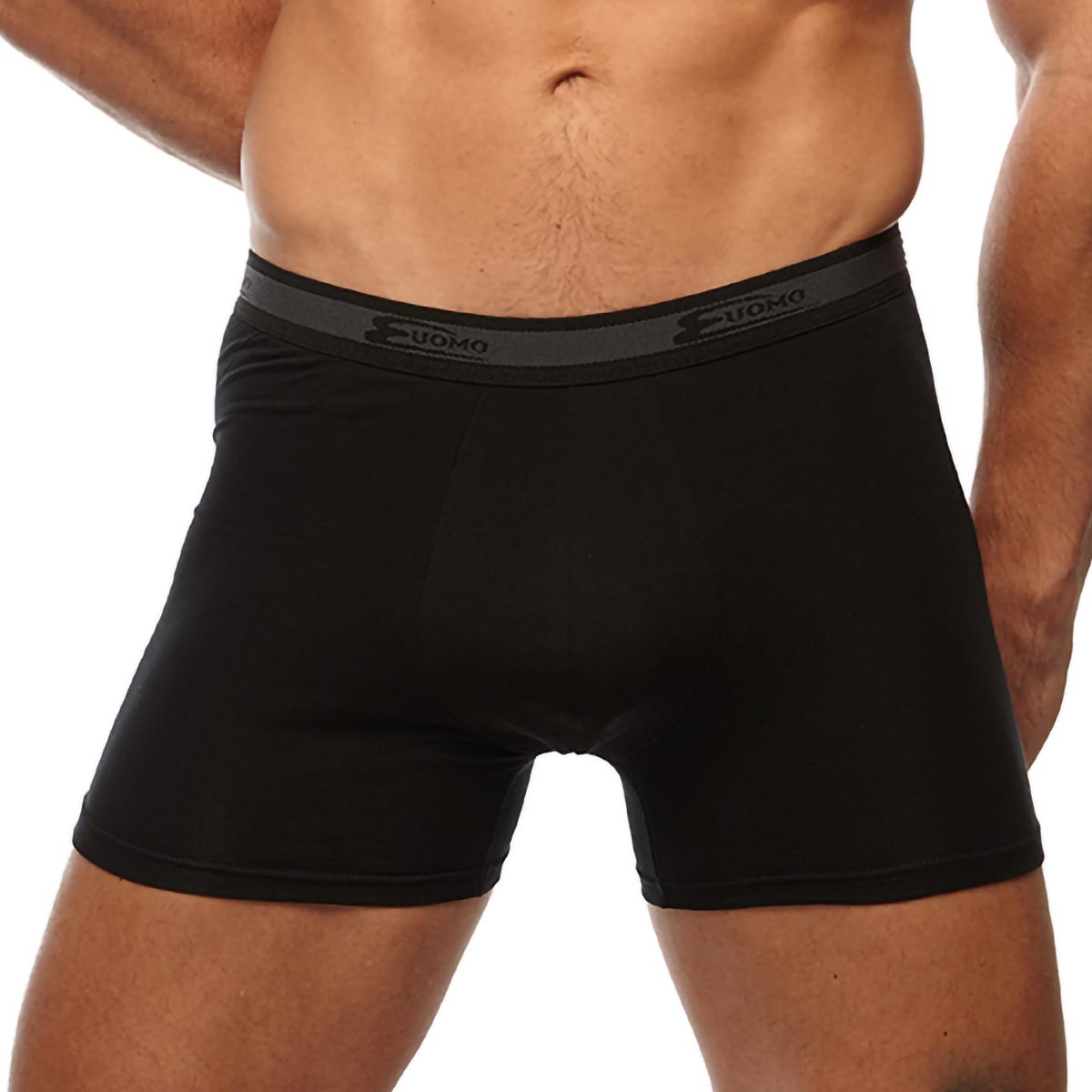 Boxer Uomo Cotonella Art. 2384 Confezione 2 Pezzi – Cotone Bielastico – Vari Colori