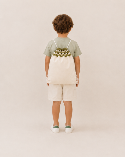 Sacca Sartoriale Bambino Personalizzabile con Nome – Tessuti d’Amore