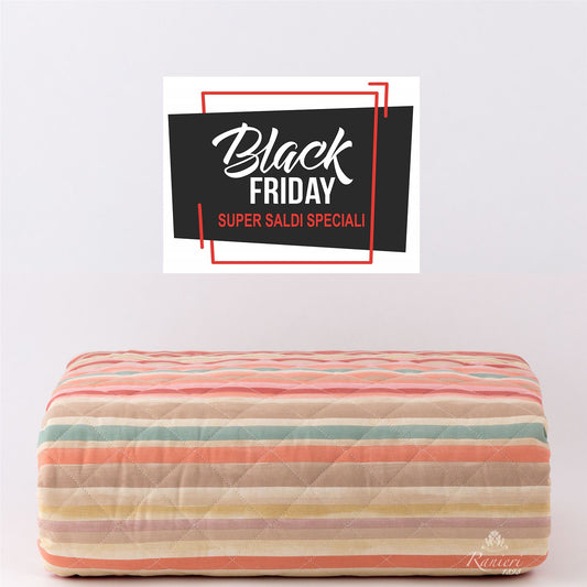 Trapuntino 1 posto e mezzo in cotone AURORA