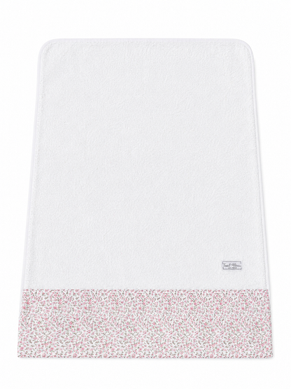 Telo Mare / Telo Bagno Bambino Tessuti d’Amore con Fascia Fantasia Floreale Personalizzabile – 115x80 cm