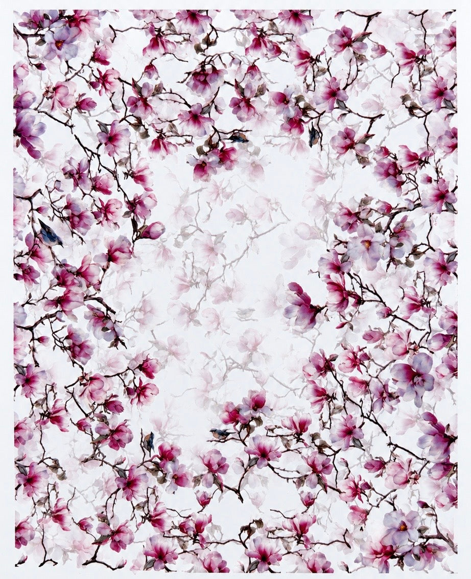 Tovaglia da Tavola Arconate Magnolia TA-PP-03 100% Cotone – Stampa Digitale 140x240 cm 12 Posti