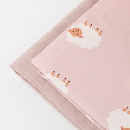 Completo Lenzuolo Copriletto Percalle Nina