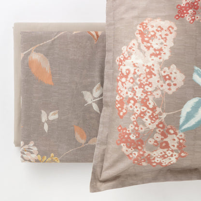 Completo Lenzuolo Copriletto 2 posti In Percalle IKEBANA RIVIERA