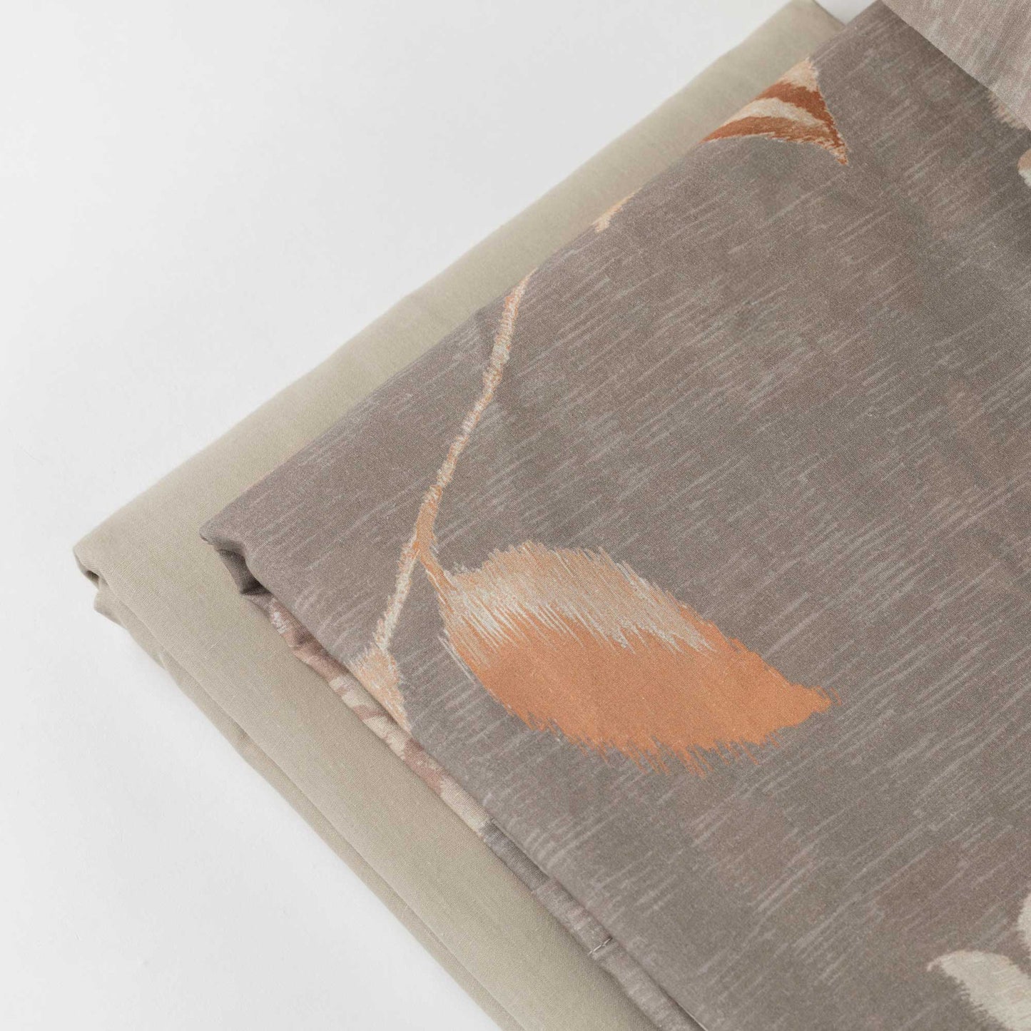 Completo Lenzuolo Copriletto 2 posti In Percalle IKEBANA RIVIERA