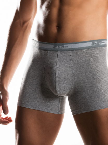 Boxer Uomo Cotonella Art. 2384 Confezione 2 Pezzi – Cotone Bielastico – Vari Colori