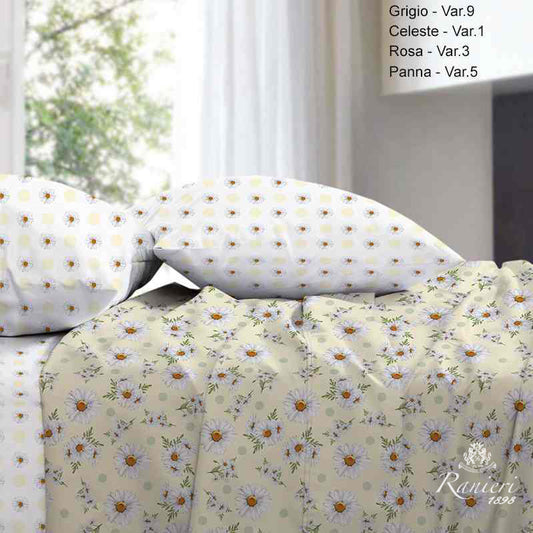 Lenzuolo 1 Posto e Mezzo Cotton Joy Madilyn