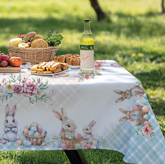 Tovaglia di Pasqua 12 posti 270x140 Art Peony di CLODETTE