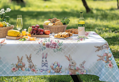 Tovaglia di Pasqua 12 posti 270x140 Art Peony di CLODETTE