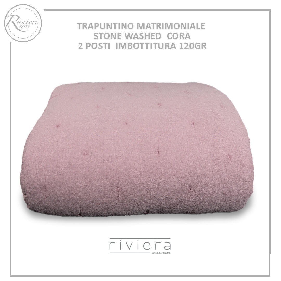 TRAPUNTINO 1P RIVIERA CORA FERNANDA - STONE WASHED