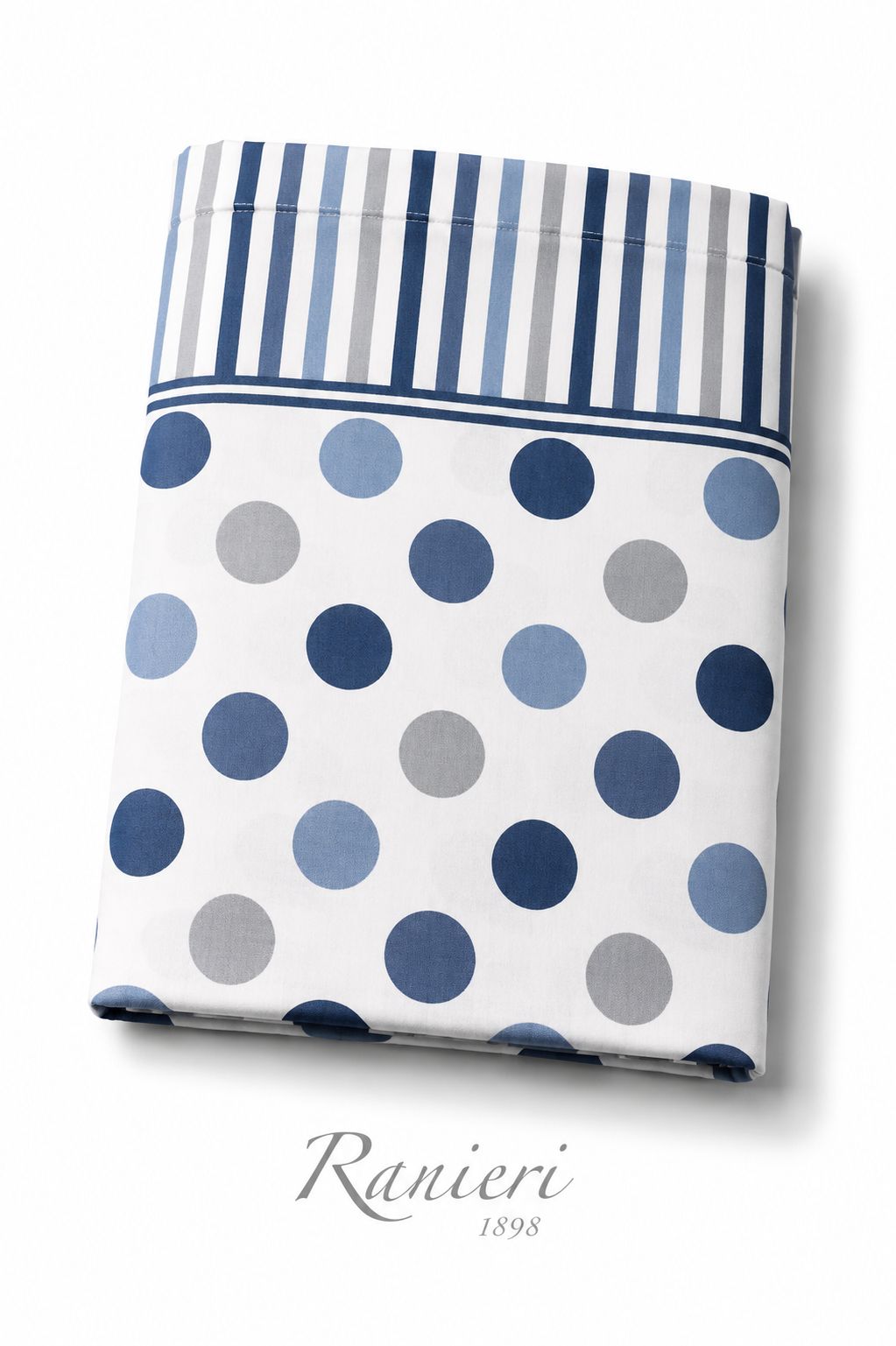 Coppia lenzuola 1 posto cotone art Lola POIS Rebecca Home