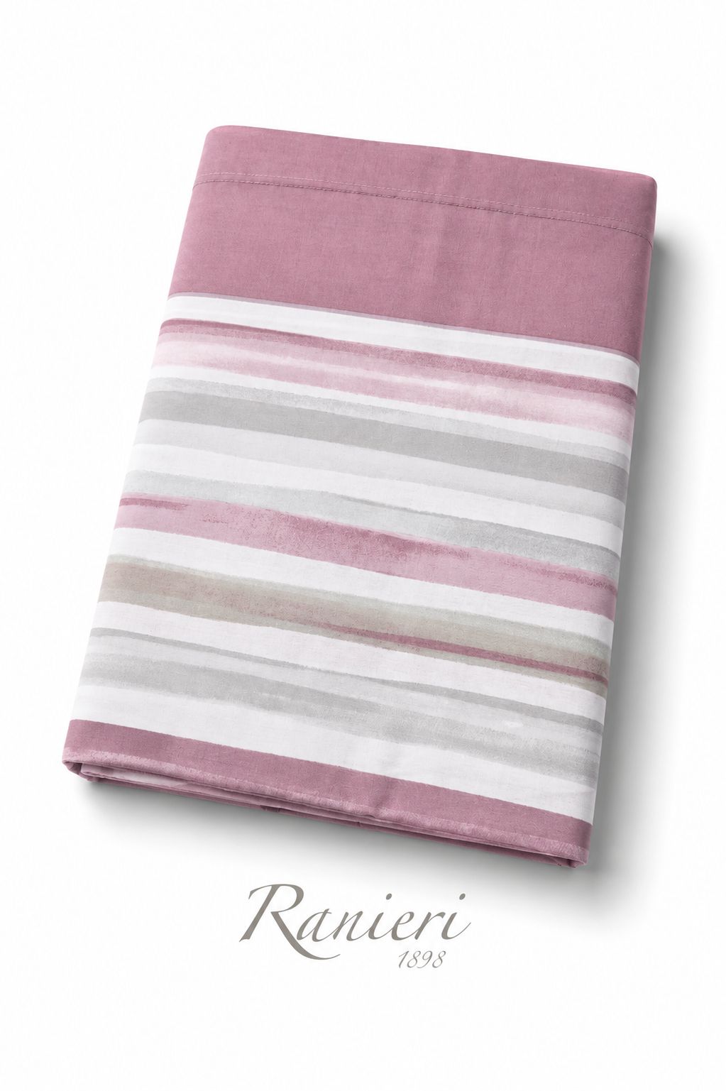 Coppia lenzuola 1 posto E MEZZO cotone art  Righe Lola Rebecca Home