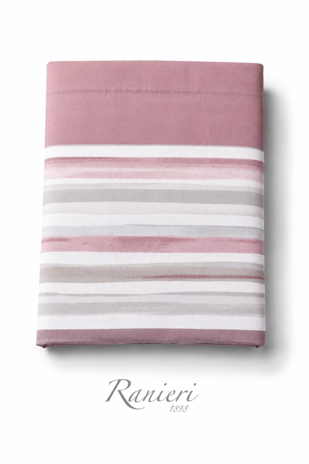 Coppia lenzuola 1 posto E MEZZO cotone art  Righe Lola Rebecca Home