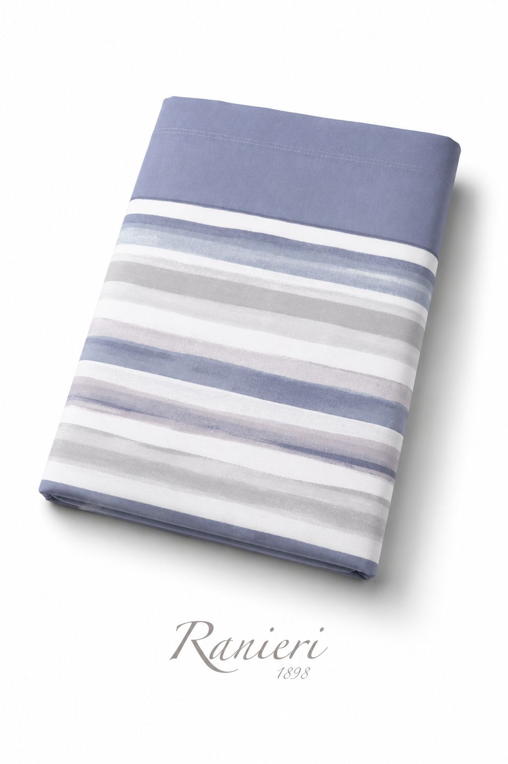 Coppia lenzuola 1 posto E MEZZO cotone art  Righe Lola Rebecca Home