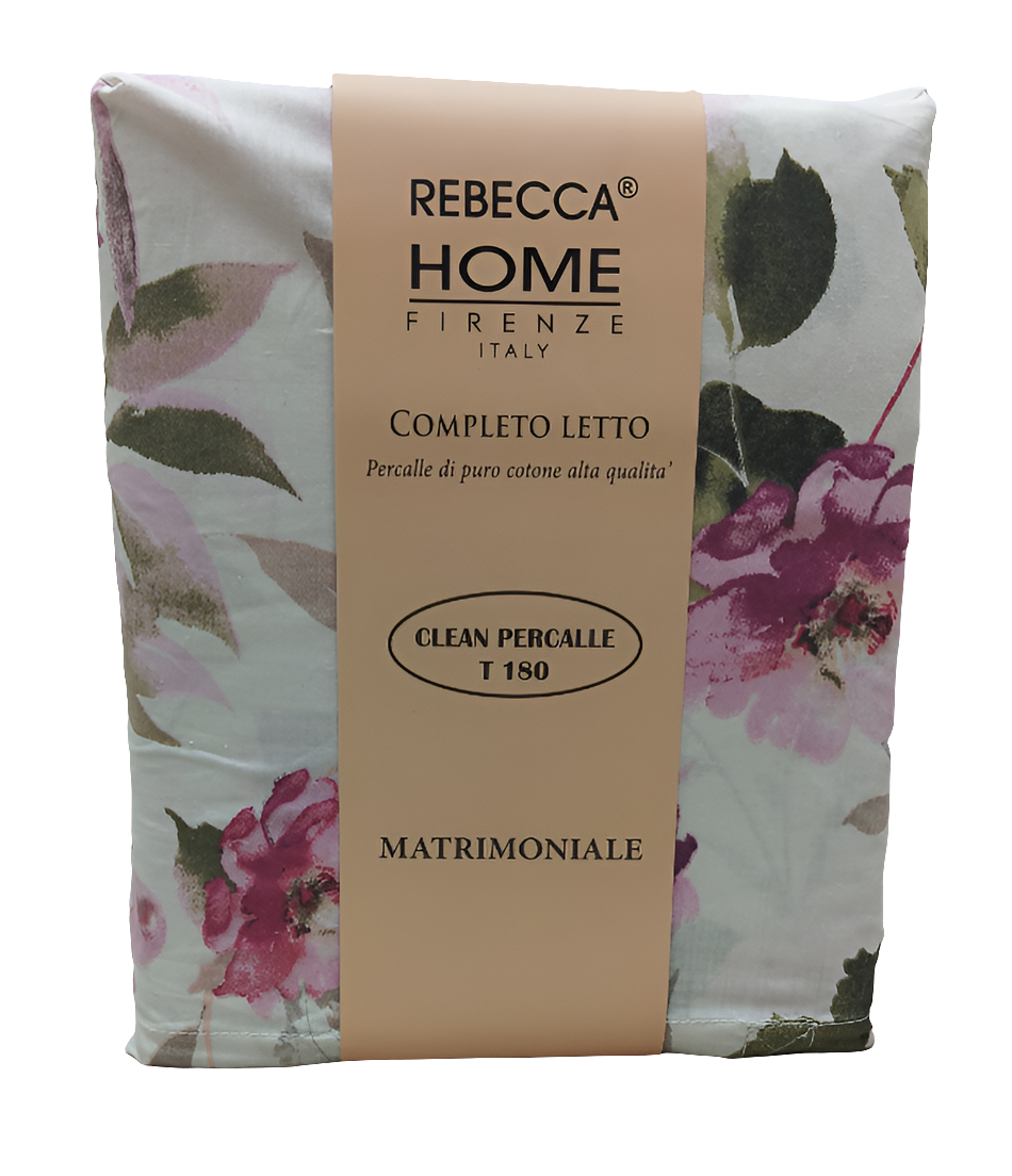 Completo lenzuola 2 Posti percalle