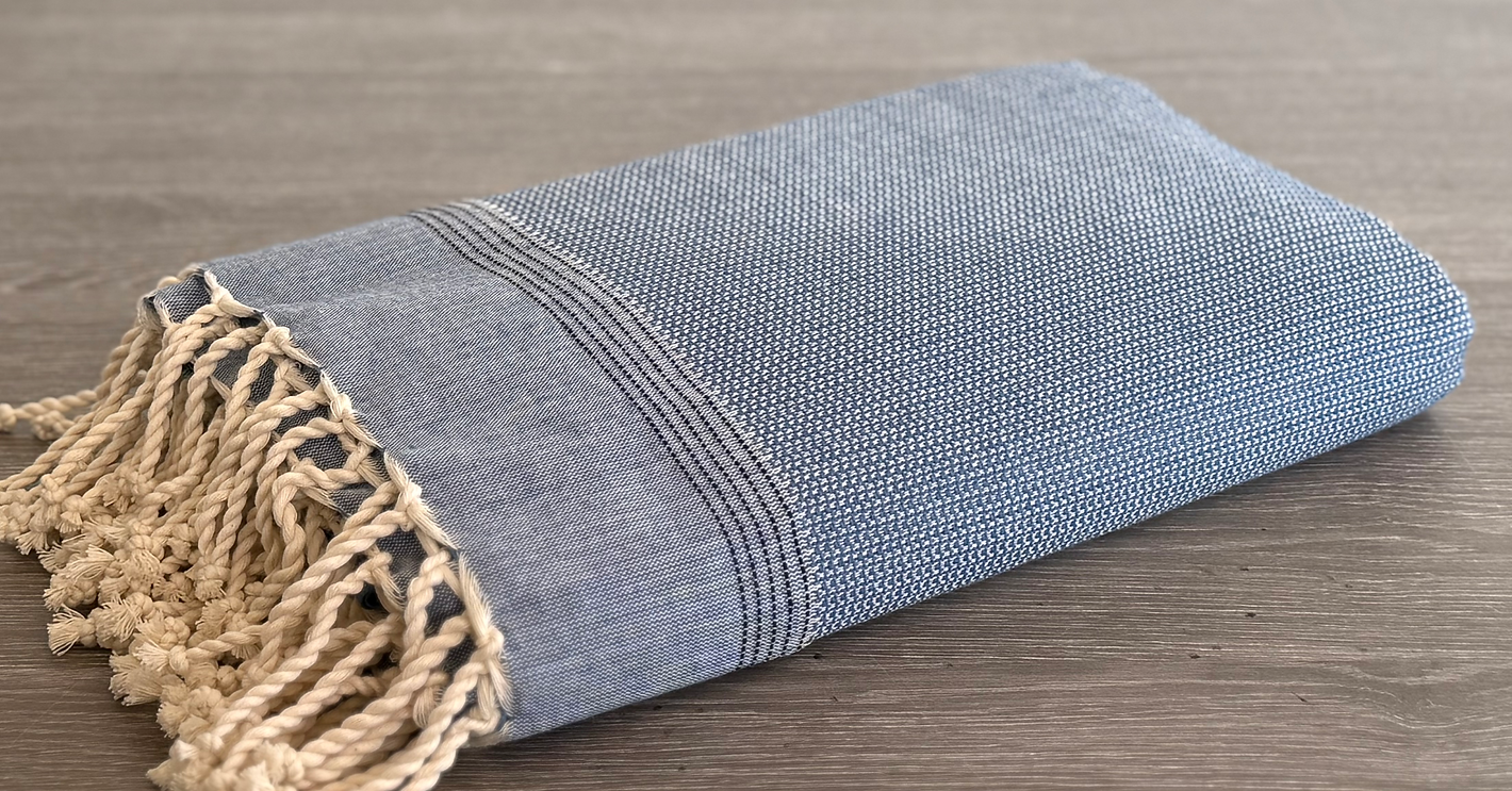 Telo Mare Fouta DNAT 200x200 cm - Maxi Telo per Coppia e Famiglia
