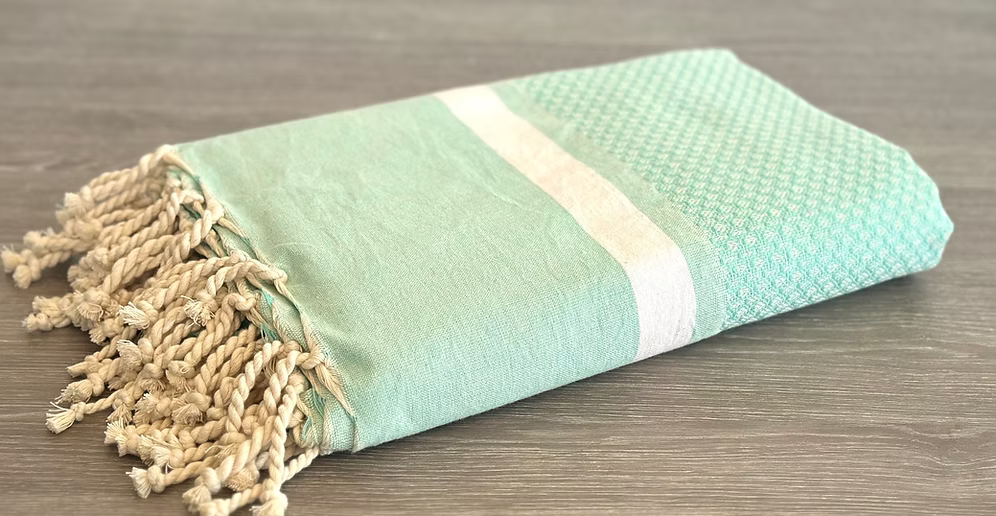 Telo Mare Fouta DPDL 200x200 cm - Maxi Telo per Coppia e Famiglia
