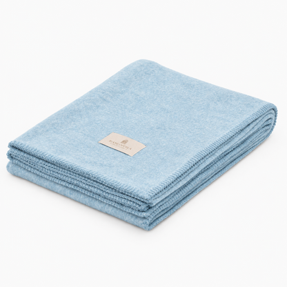 Plaid Biancoperla Bamboo 130x180 - cielo