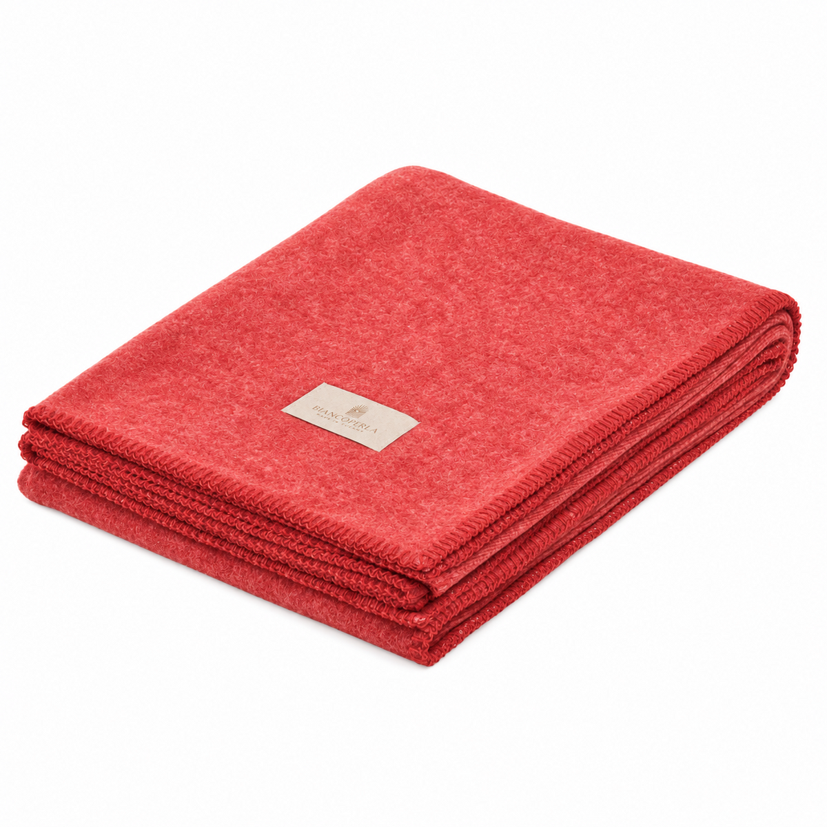 Plaid Biancoperla Bamboo 130x180 - corallo