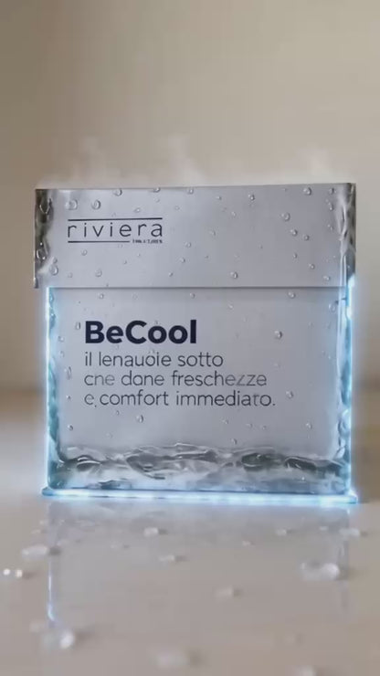 Lenzuolo 2 posti Sotto Con Angoli Rinfrescante BeCool®