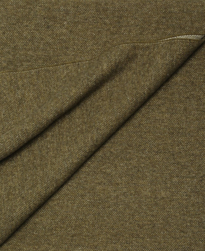 Plaid Woolly Verde oliva dettaglio tessuto